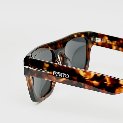 Stereo Acetate Tortoise Sunglasses (1311)