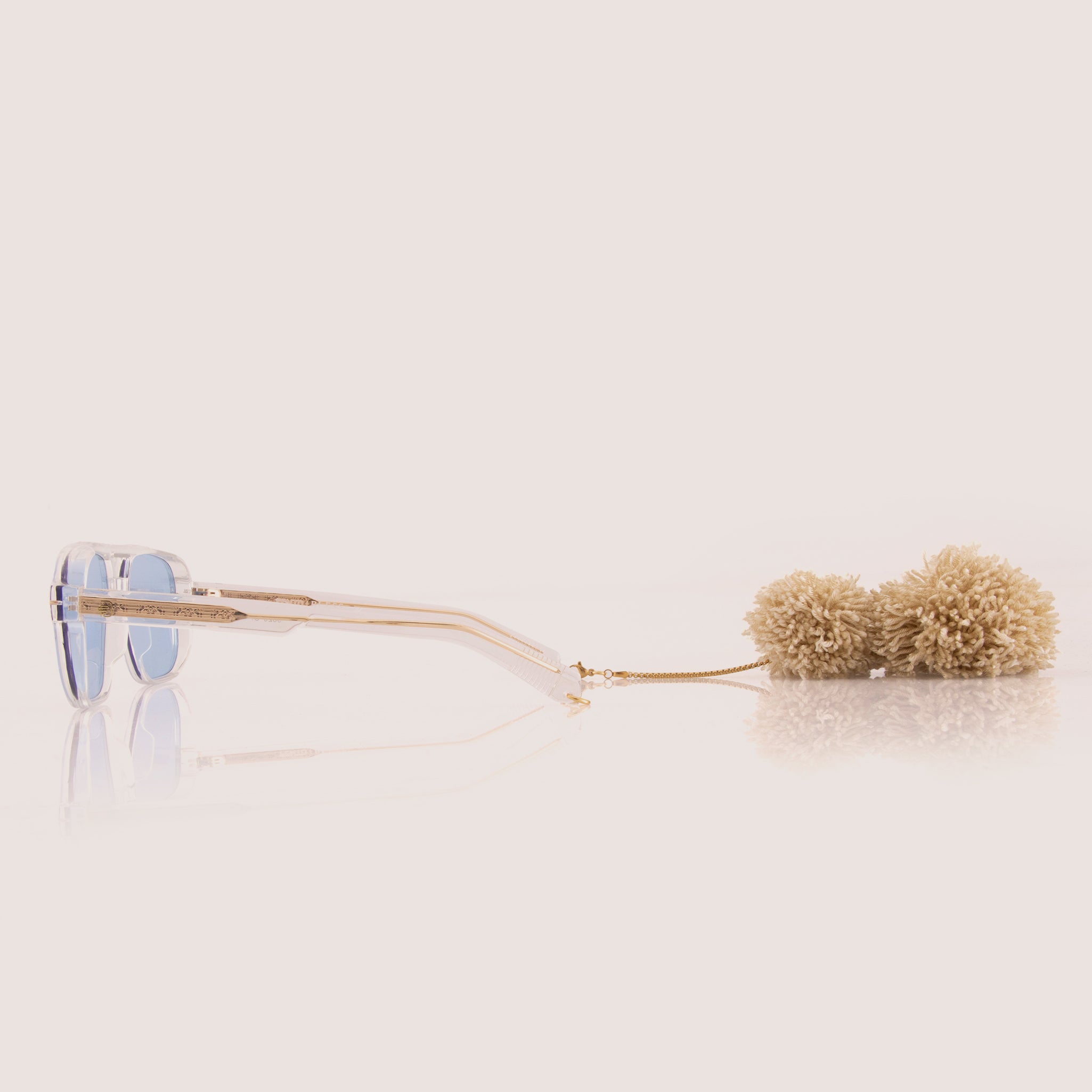 Sunna Transparent Sunglasses - Fento x Bless