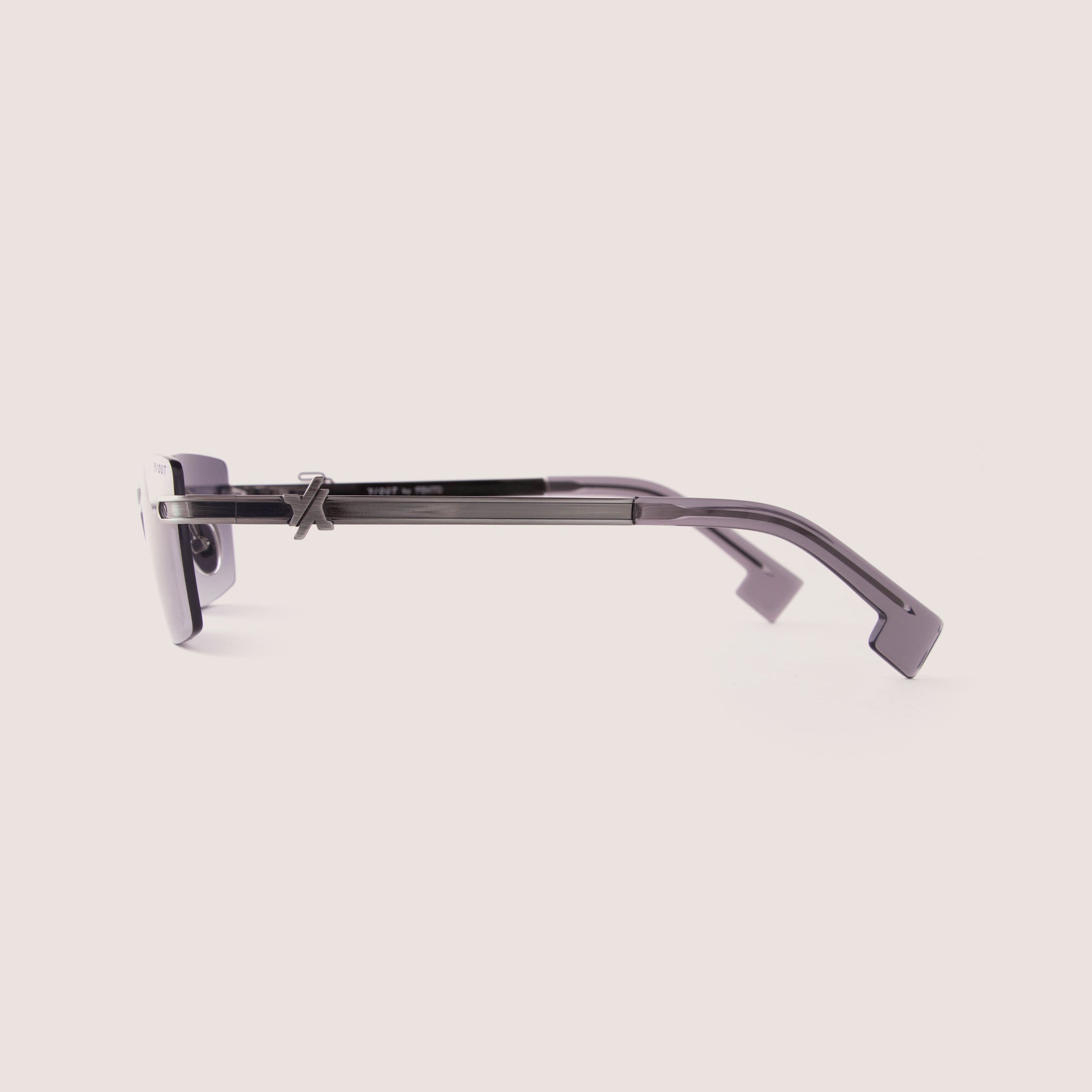 Chrome Sunglasses - Gun Grey