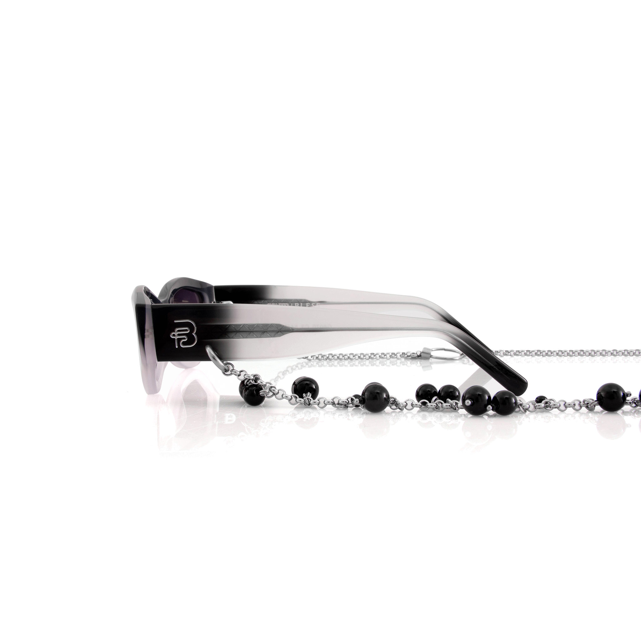 Arena Black Gradient Sunglasses - Fento x Bless