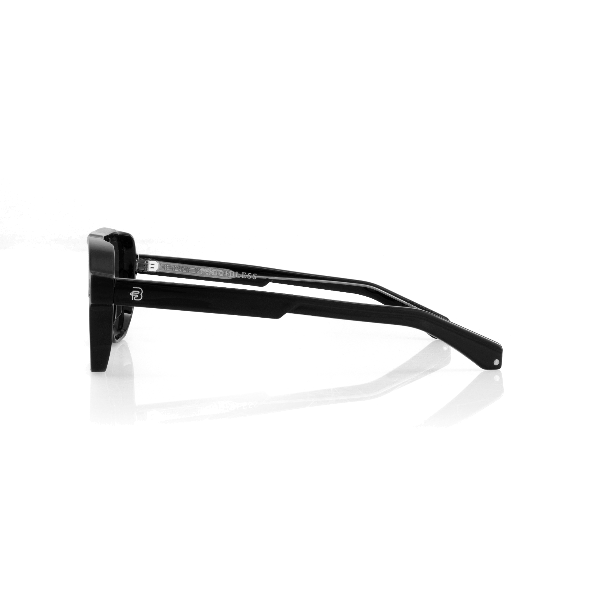Sunna Black Sunglasses - Fento x Bless