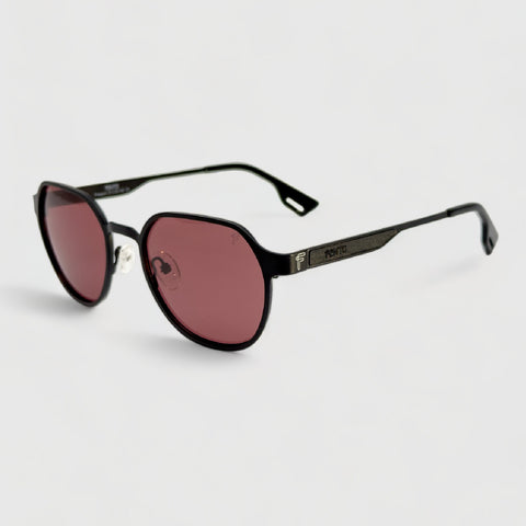 Freeport Red - Steel sunglasses