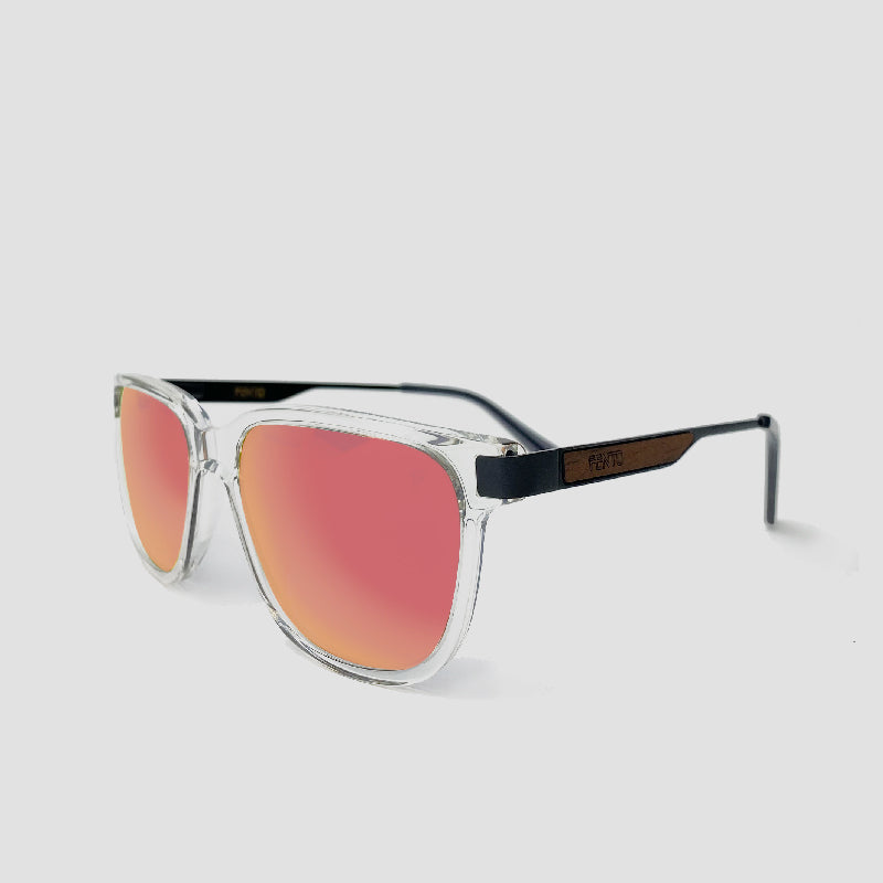 Specta Sunglasses - Transparent Red