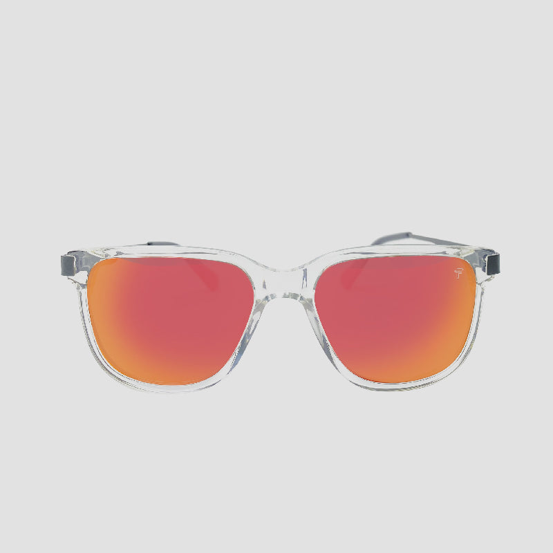 Specta Sunglasses - Transparent Red