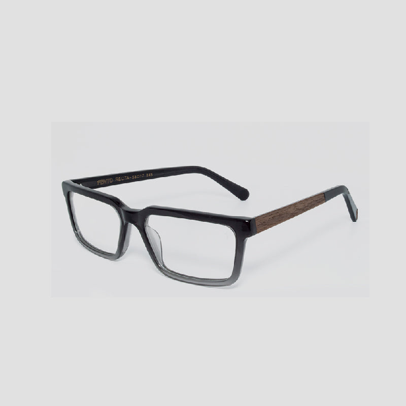 Recta Eyeglasses - Gradient Walnut