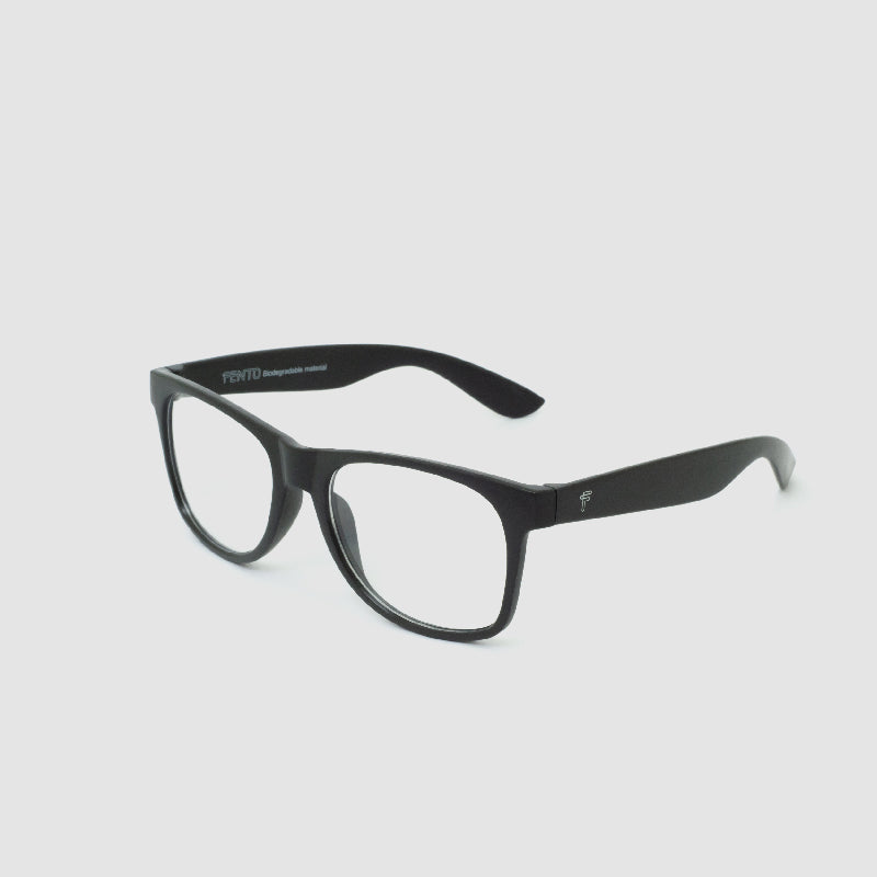 Wayfarer Wheat Eyeglasses - Black