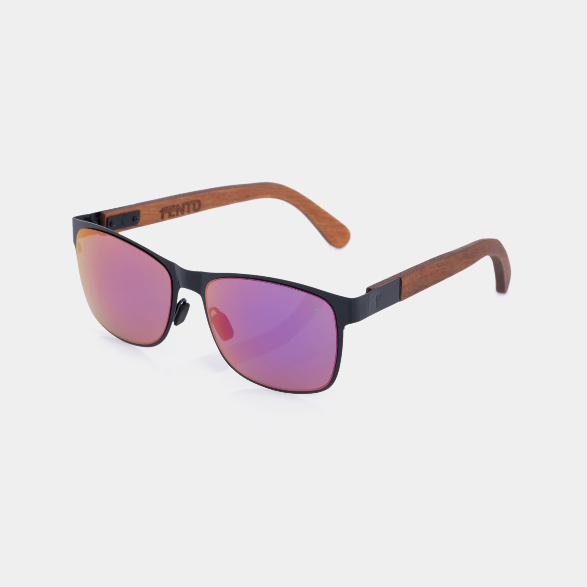Fento Albura sunglasses – lightweight and durable red steel design for dynamic lifestyles.