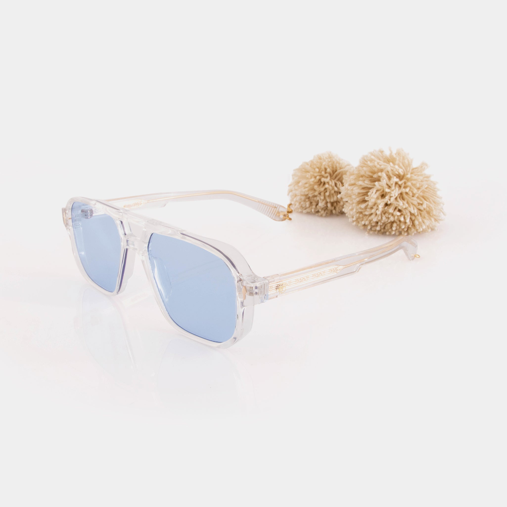 Sunna Transparent Sunglasses - Fento x Bless