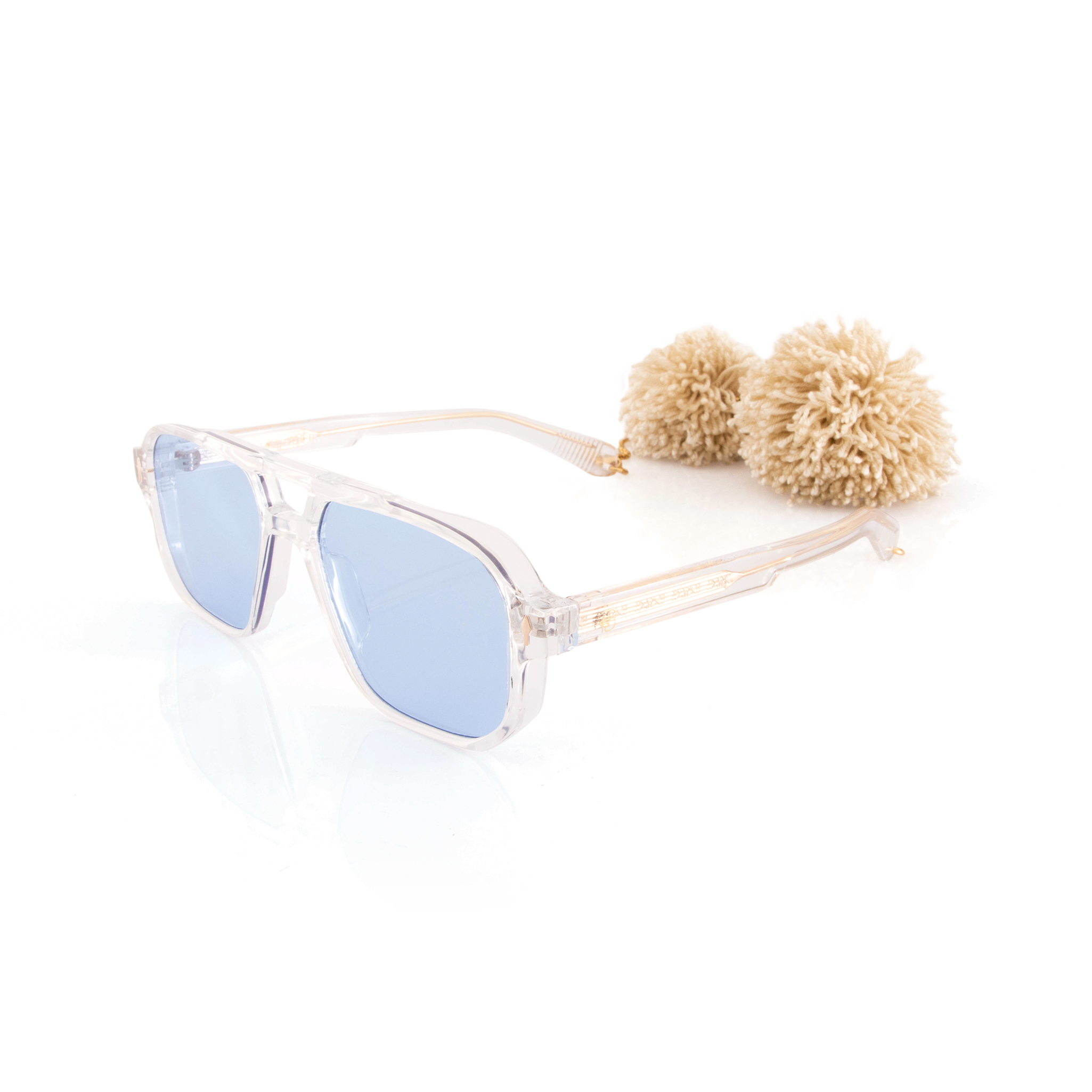 Sunna Transparent Sunglasses - Fento x Bless