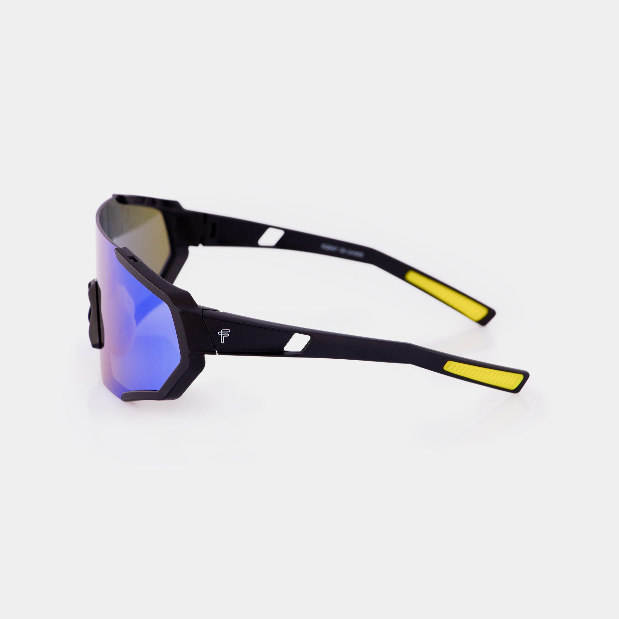 Hyper by Fento – aerodynamic black and blue frame designed for speed.