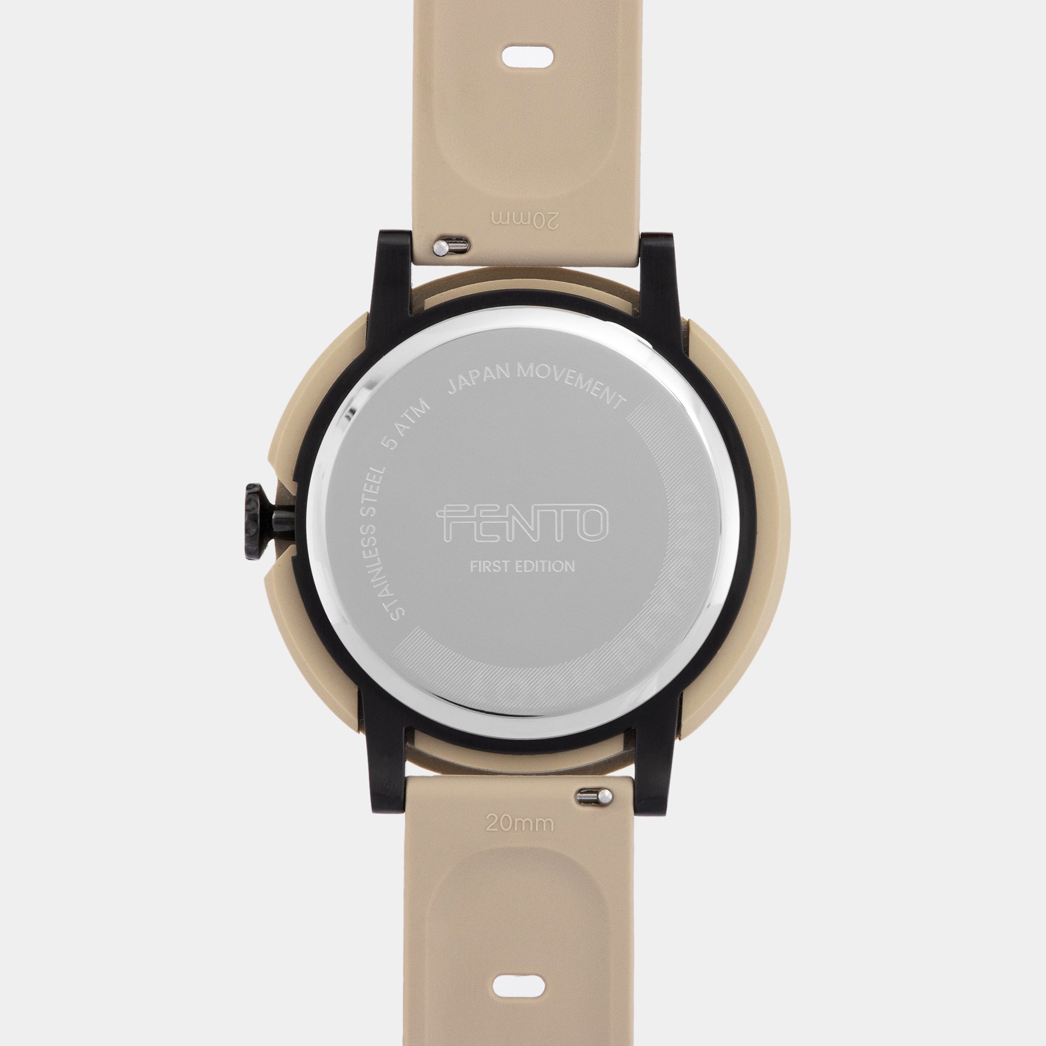 Bolt Sport Watch – soft beige finish for a modern, effortless look.