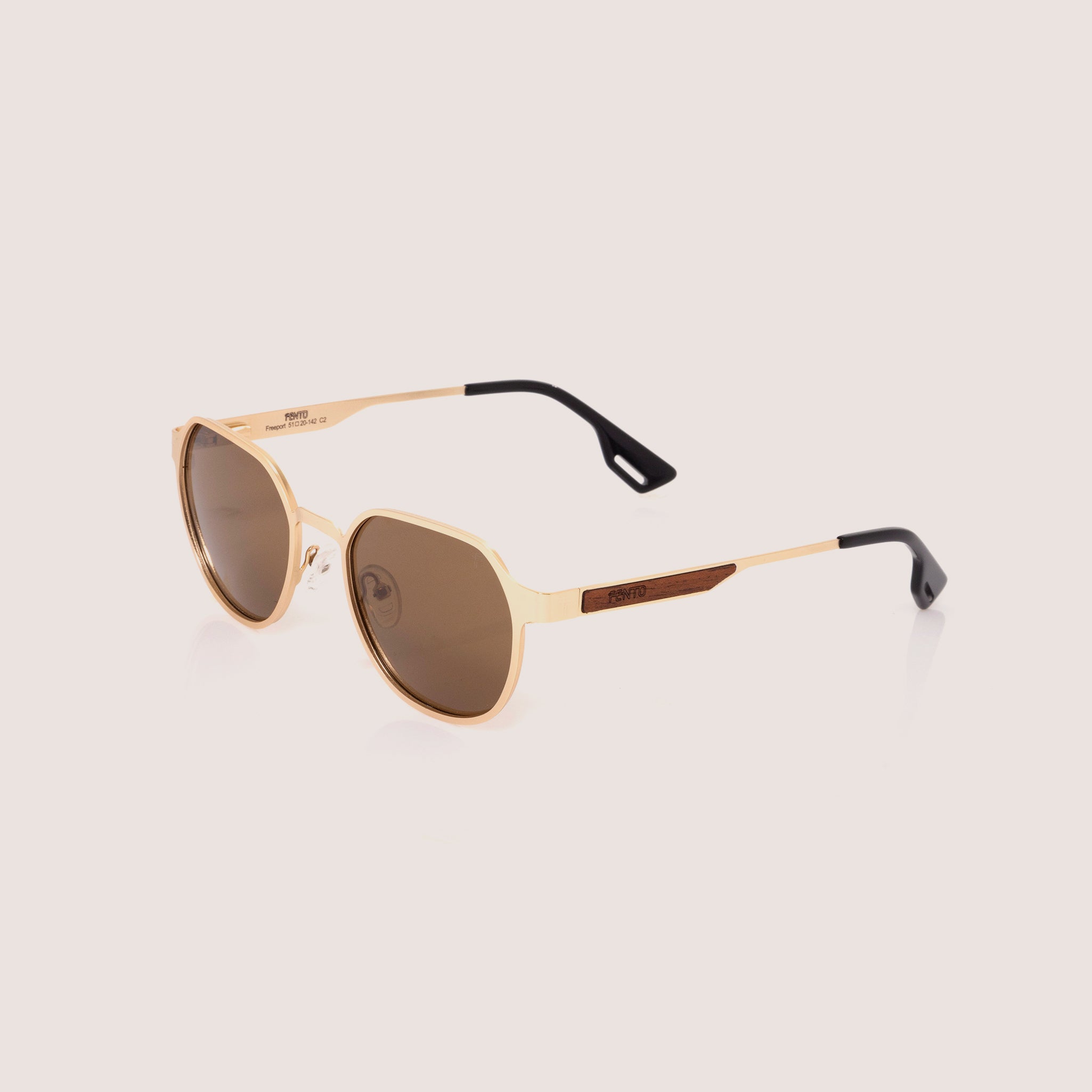 Freeport sunglasses - Gold