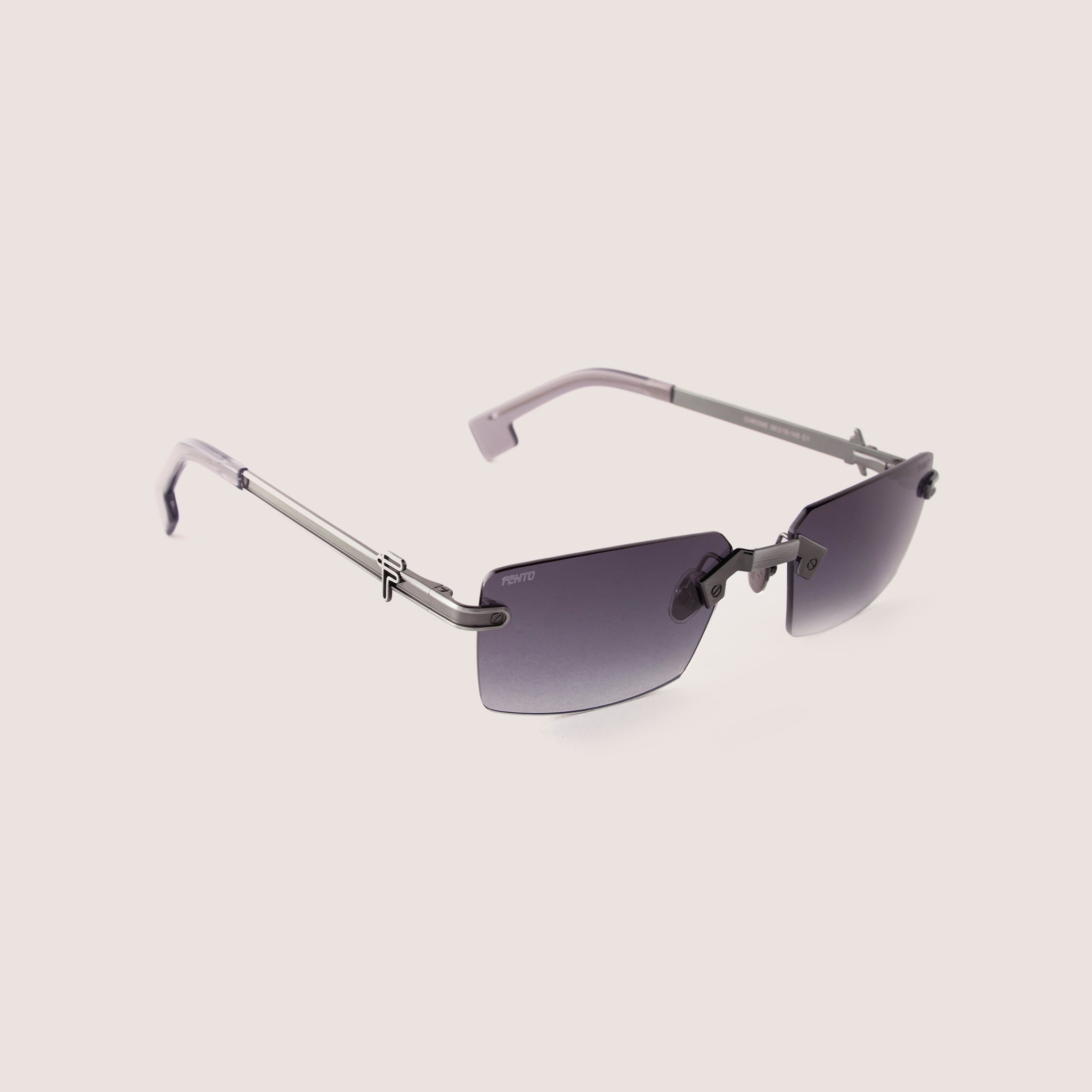 Chrome Sunglasses - Gun Grey