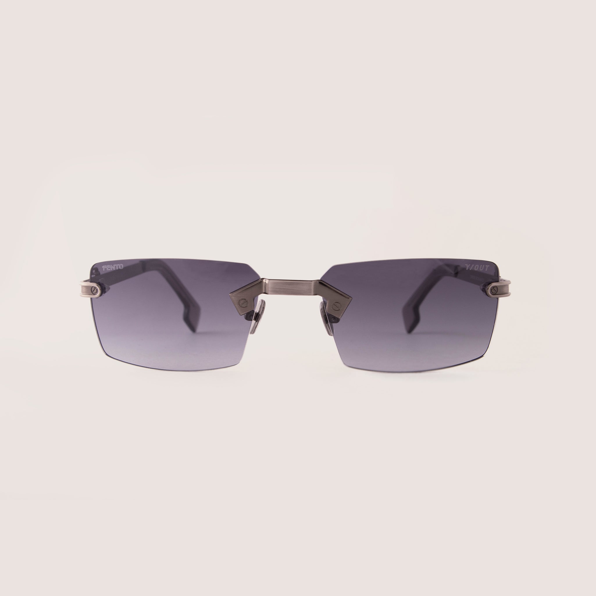Chrome Sunglasses - Gun Grey
