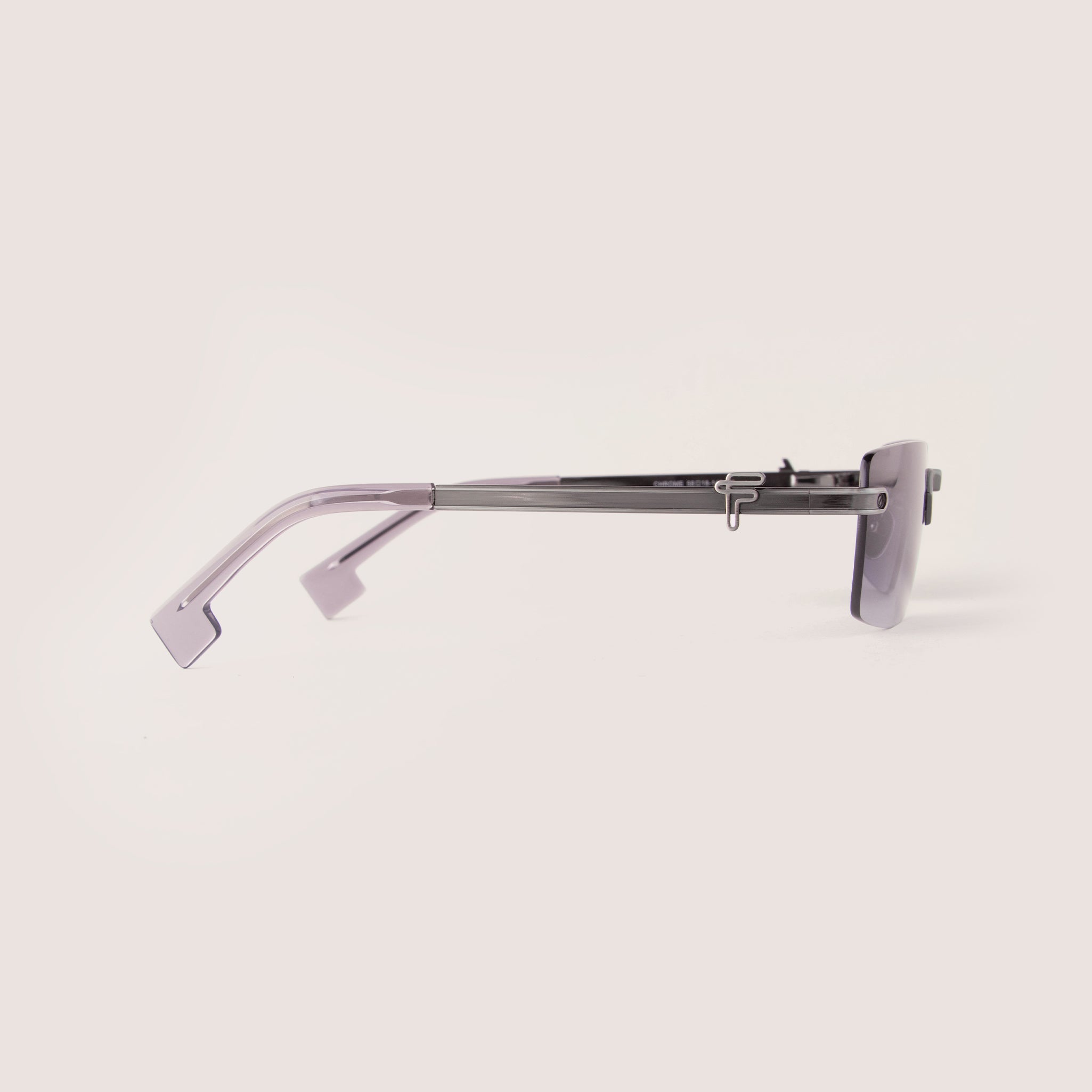 Chrome Sunglasses - Gun Grey