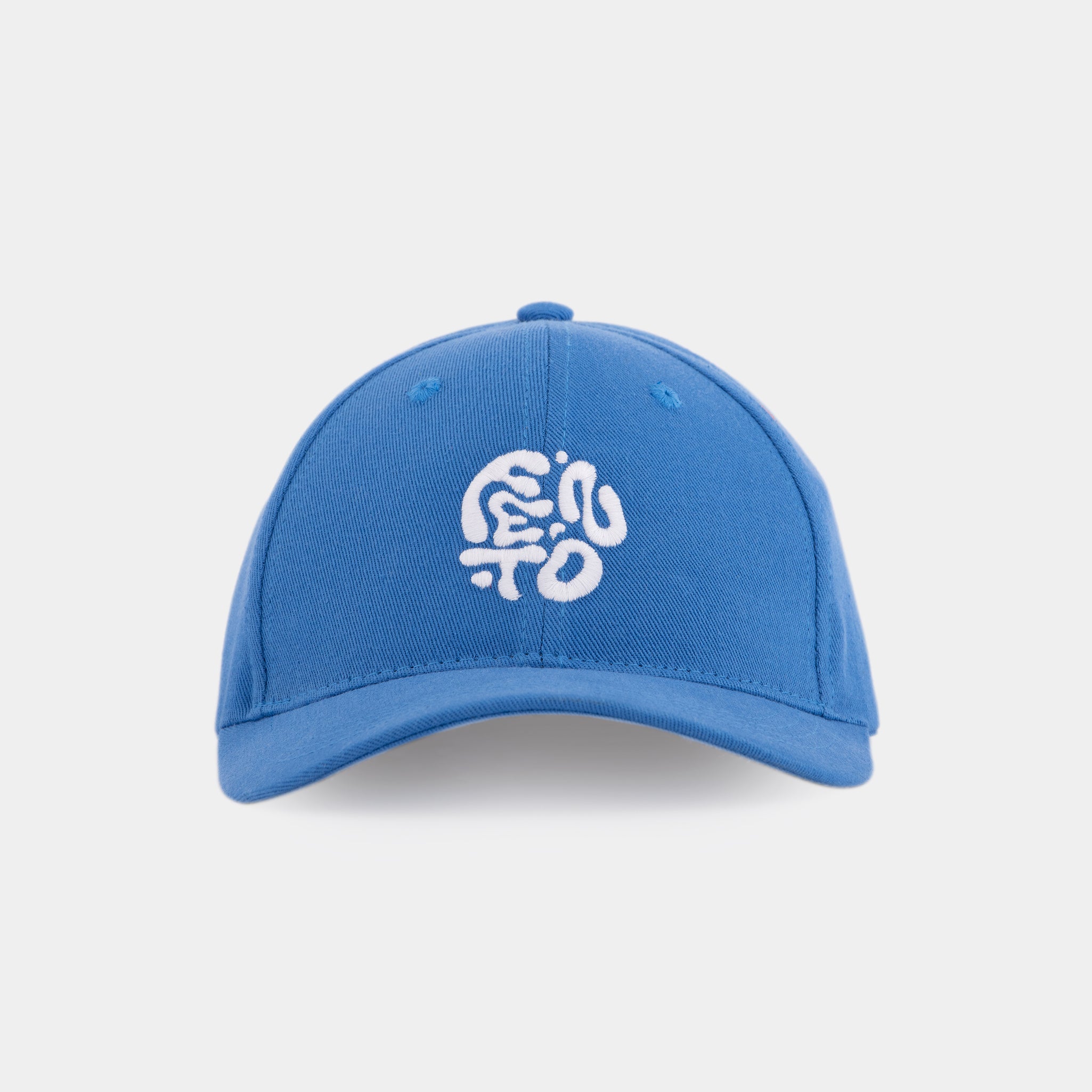 Groovy Cap in indigo blue – classic unisex baseball cap with vintage attitude.