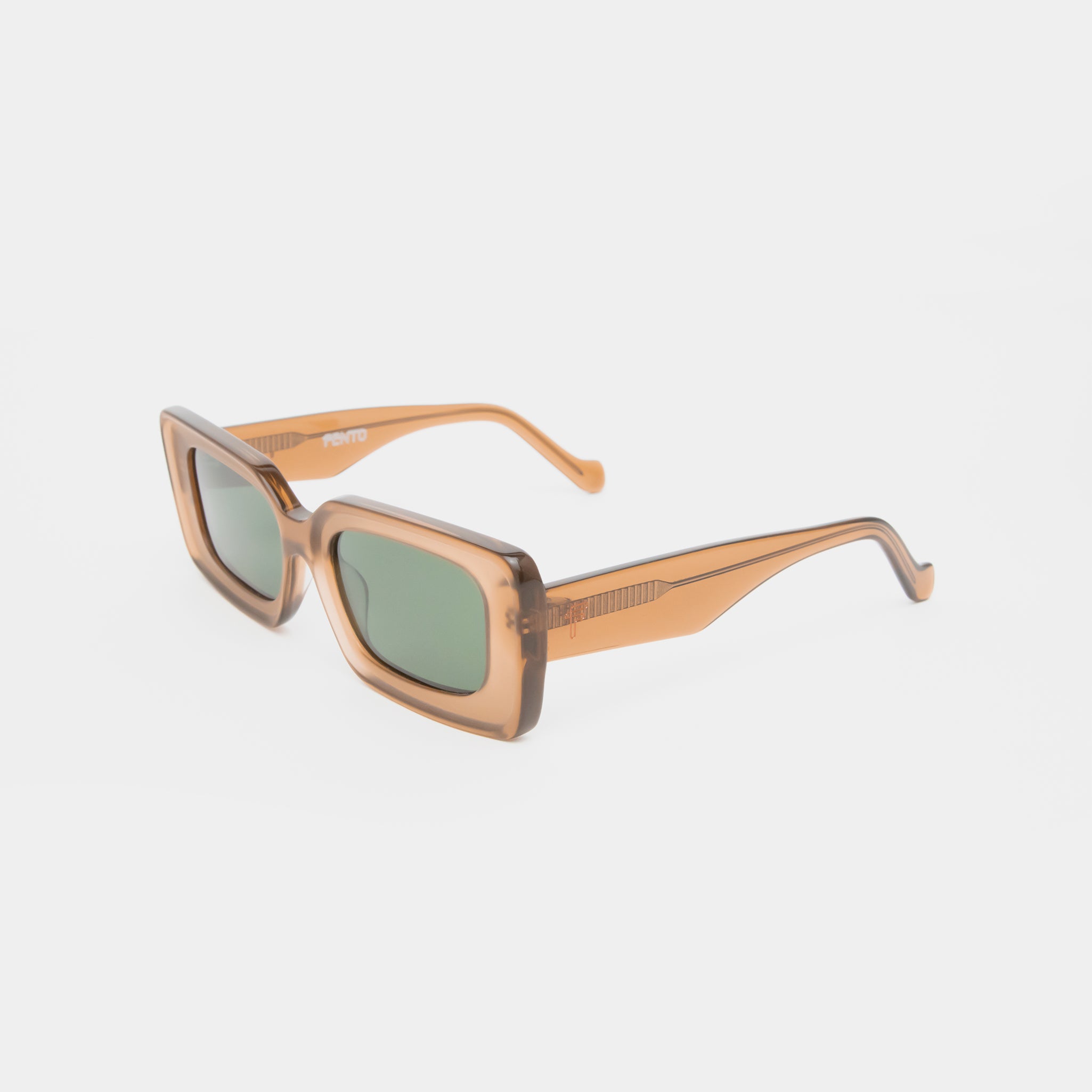 Brown acetate sunglasses Cameron – modern silhouette with everyday comfort.