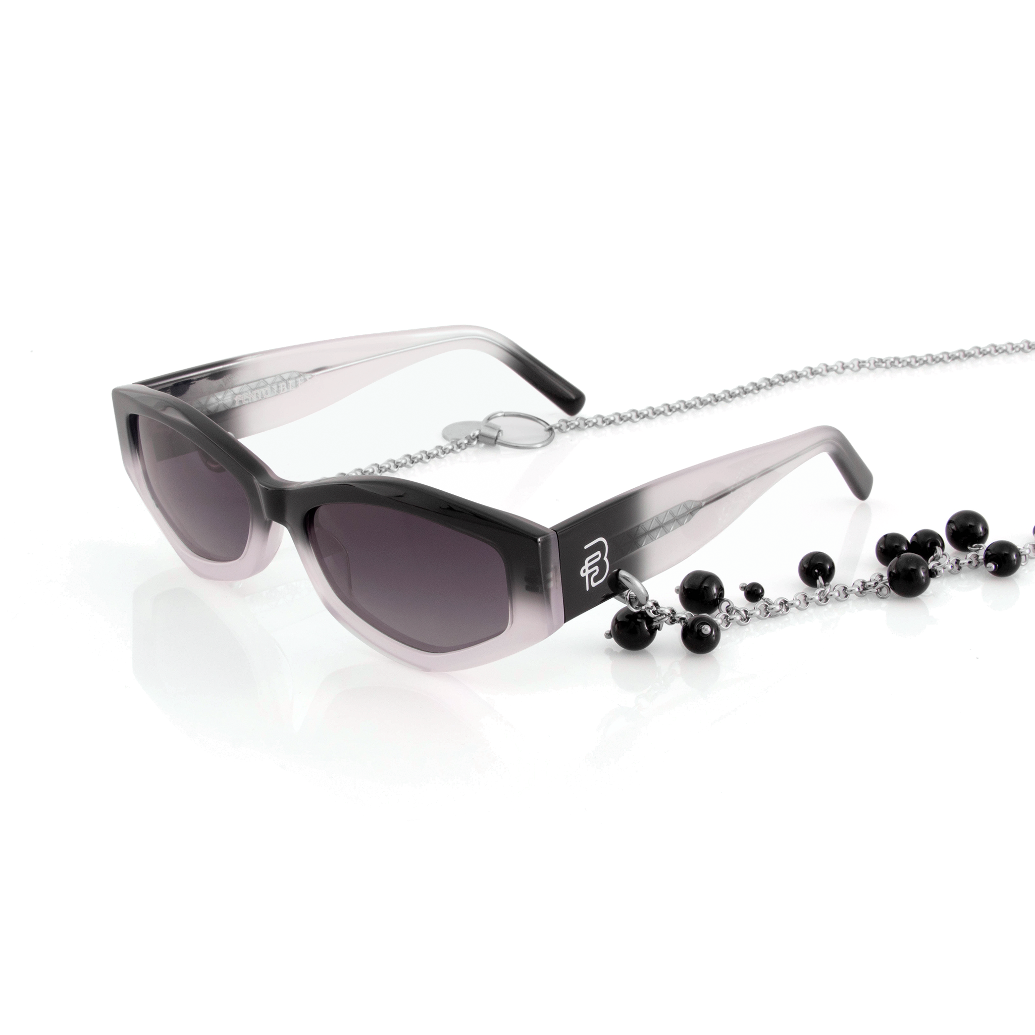 Arena Black Gradient Sunglasses - Fento x Bless