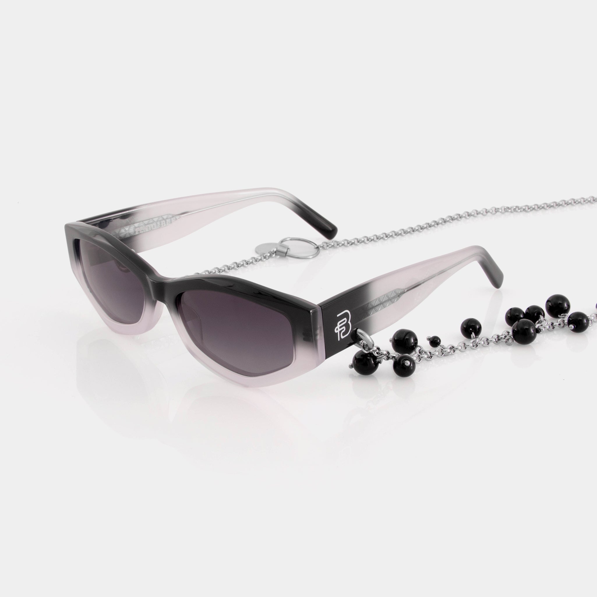 Arena Black Gradient Sunglasses - Fento x Bless
