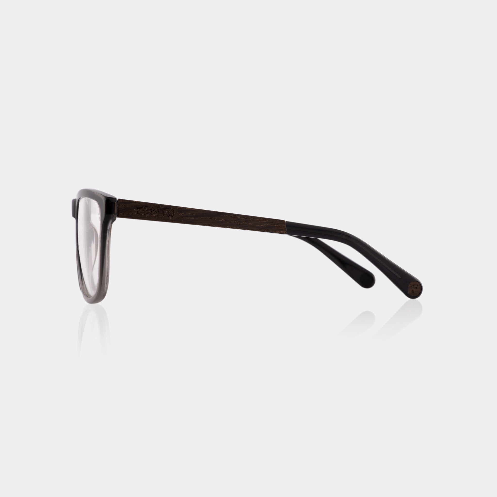 Grey gradient Shaper glasses – light, fresh, and contemporary design.