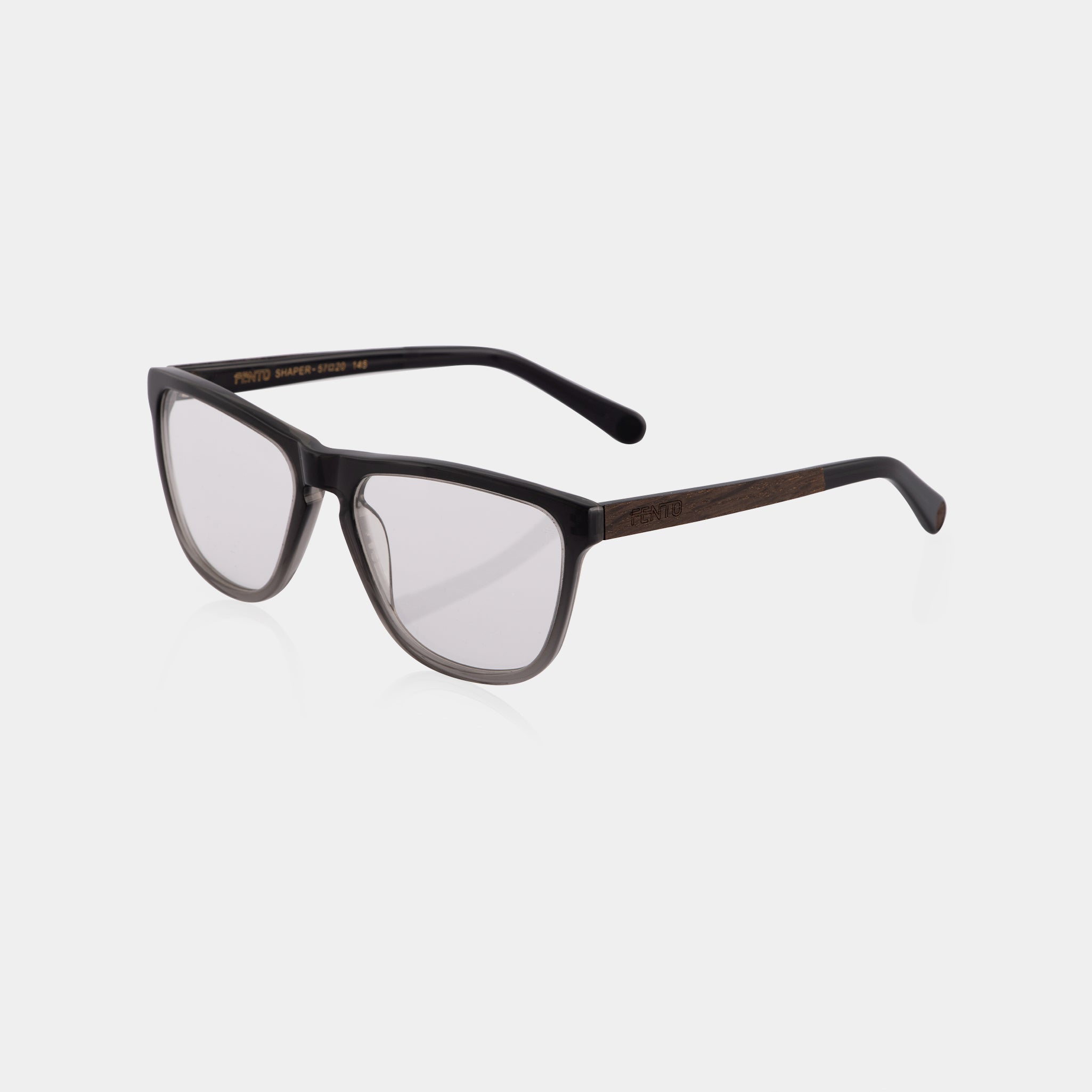 Shaper Grey Gradient frame – sophisticated style with smooth grey transitions.