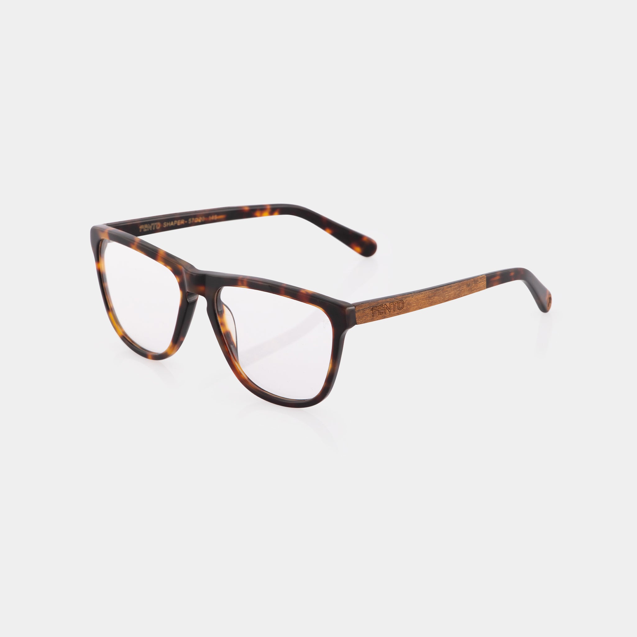 Shaper Tortoise frame – versatile look with an elegant tortoise pattern.