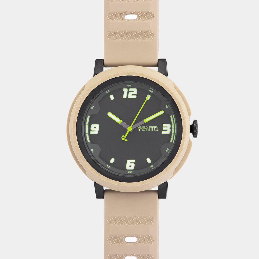 Bolt Sport Watch Beige – minimalist design built for everyday performance.
