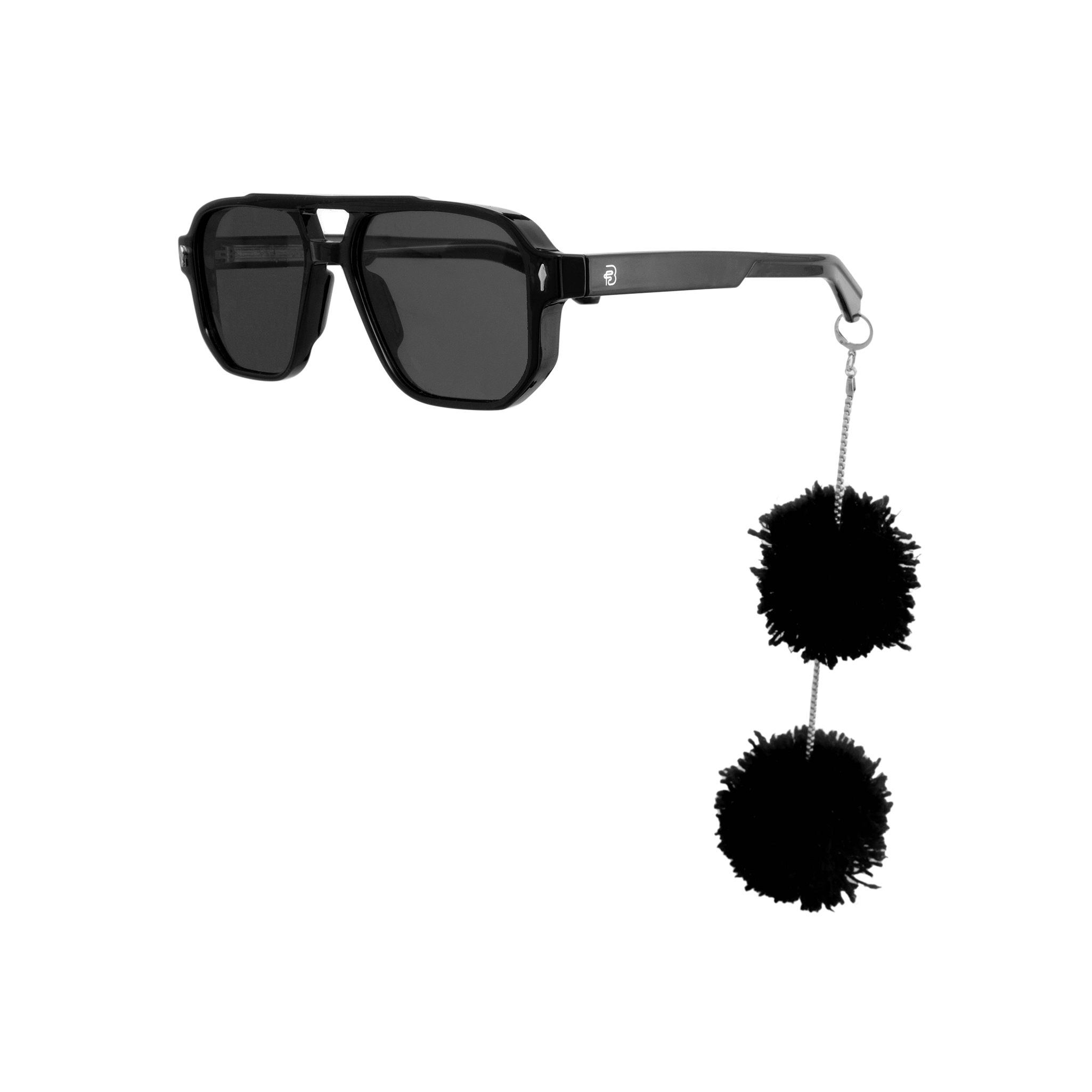 Sunna Black Sunglasses - Fento x Bless