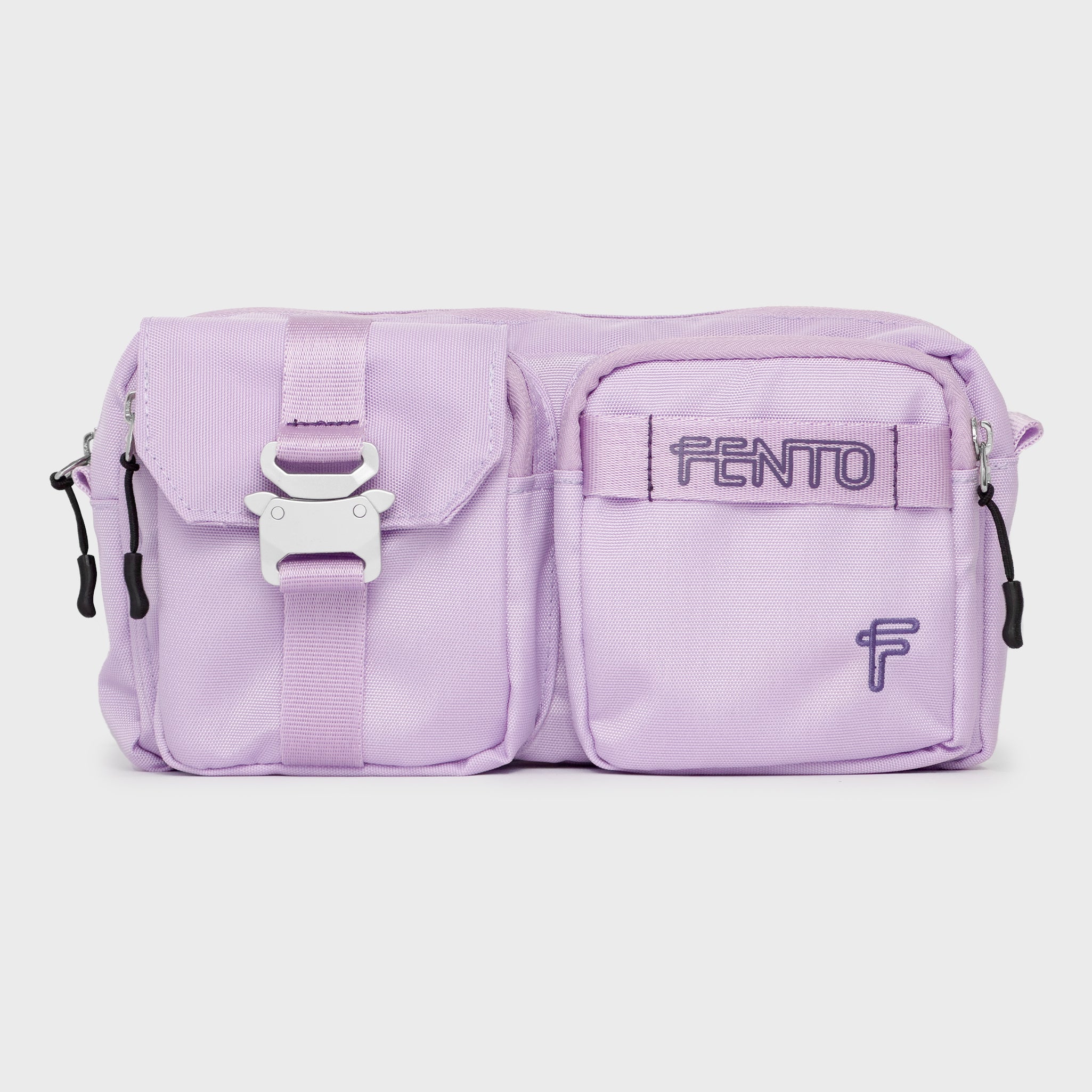 Utility Canvas Belt Bag in Lilac – durable and functional with a soft, feminine tone.